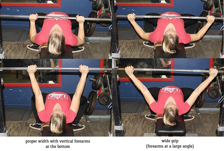 Wide grip 2025 bench